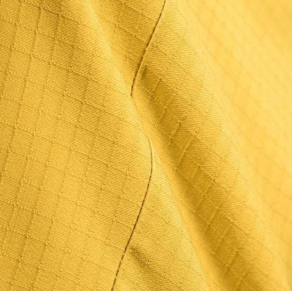 BERWICH "CERVINIA" ナイロン混ウール ドローコード付きイージーパンツ イエロー(yellow) 46 | GUARDAROBA MILANO OFFICIAL STORE