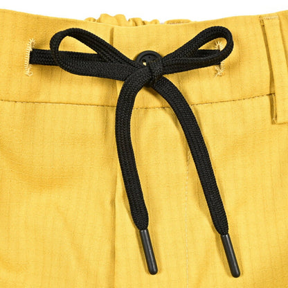 BERWICH "CERVINIA" ナイロン混ウール ドローコード付きイージーパンツ イエロー(yellow) 46 | GUARDAROBA MILANO OFFICIAL STORE