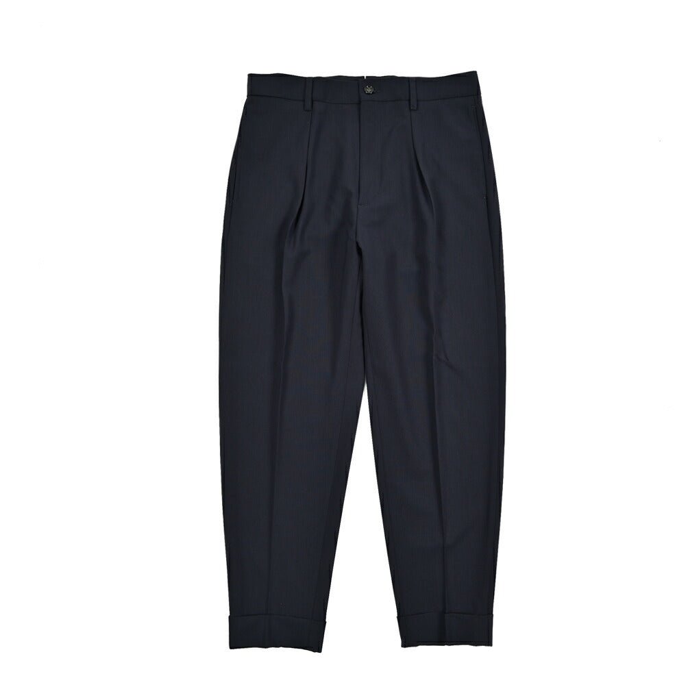 BERWICH "CHIAIA" ヴァージンウール100% ワンタックスラックス｜425437 - 46｜GUARDAROBA MILANO OFFICIAL STORE