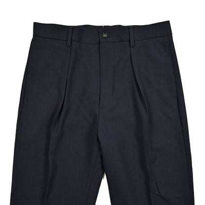 BERWICH "CHIAIA" ヴァージンウール100% ワンタックスラックス｜425437 - 46｜GUARDAROBA MILANO OFFICIAL STORE