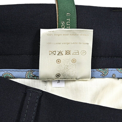 BERWICH "CHIAIA" ヴァージンウール100% ワンタックスラックス｜425437 - 46｜GUARDAROBA MILANO OFFICIAL STORE