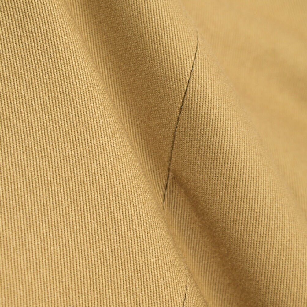 BERWICH “CHIAIA” コットン100% ワンタックチノパンツ ライトブラウン(desert) 48 | GUARDAROBA MILANO OFFICIAL STORE