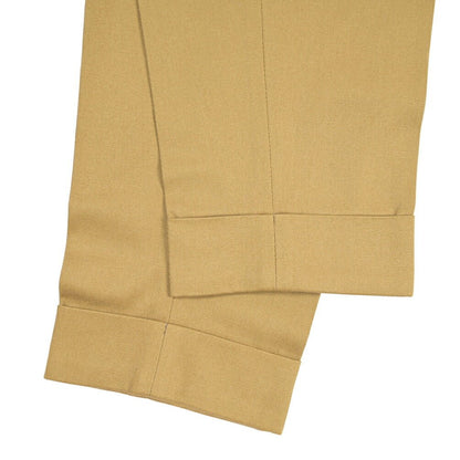 BERWICH “CHIAIA” コットン100% ワンタックチノパンツ ライトブラウン(desert) 48 | GUARDAROBA MILANO OFFICIAL STORE