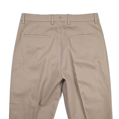 BERWICH “CHIAIA” コットン100% ワンタックパンツ グレージュ(khaki) 46 | GUARDAROBA MILANO OFFICIAL STORE