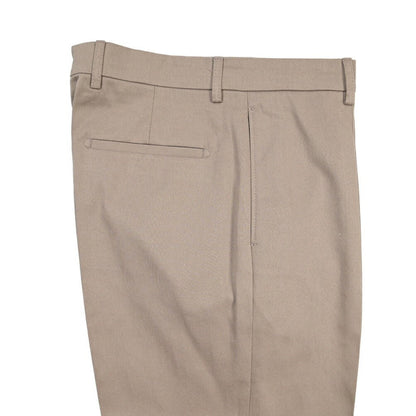 BERWICH “CHIAIA” コットン100% ワンタックパンツ グレージュ(khaki) 46 | GUARDAROBA MILANO OFFICIAL STORE