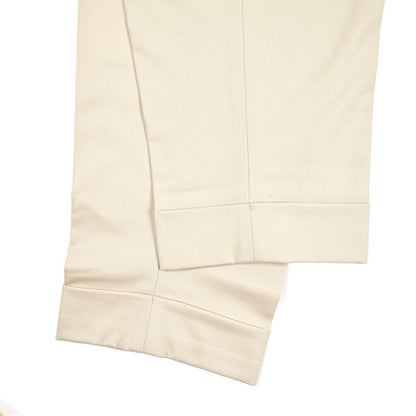 BERWICH “CHIAIA” ヴァージンウール100% ワンタックスラックス / CANONICO製生地 ライトベージュ(chalk) 50 | GUARDAROBA MILANO OFFICIAL STORE