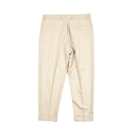 BERWICH “CHIAIA” ヴァージンウール100% ワンタックスラックス / CANONICO製生地 ライトベージュ(chalk) 50 | GUARDAROBA MILANO OFFICIAL STORE