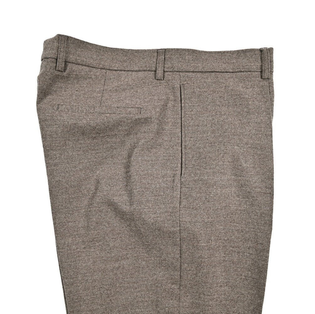 BERWICH “CHIAIA” ヴァージンウール100% ワンタックスラックス / Loro Piana製生地 (ZELANDER) グレージュ(greige) 54 | GUARDAROBA MILANO OFFICIAL STORE