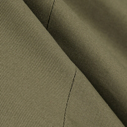 BERWICH “CHIAIA 1P” ストレッチコットン ワンタックチノパンツ カーキグリーン(army) 54 | GUARDAROBA MILANO OFFICIAL STORE