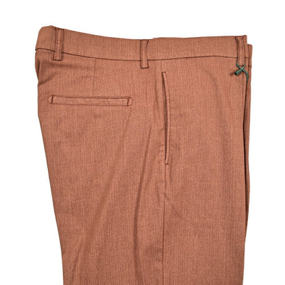 BERWICH "CHIAIA" ストレッチコットン ワンタックパンツ｜425394 - 46｜GUARDAROBA MILANO OFFICIAL STORE