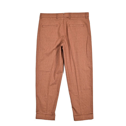 BERWICH "CHIAIA" ストレッチコットン ワンタックパンツ｜425394 - 46｜GUARDAROBA MILANO OFFICIAL STORE
