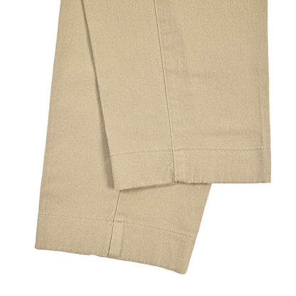 BERWICH “CHIAIA FF” ストレッチコットンチノ ノータックパンツ ベージュ(sand) 48 | GUARDAROBA MILANO OFFICIAL STORE