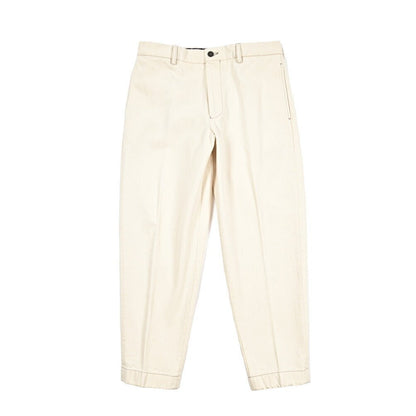 BERWICH “CHIAIA FF - GD” コットン100%デニム ノータックパンツ / デニスラ オフホワイト(ecru denim) 48 | GUARDAROBA MILANO OFFICIAL STORE
