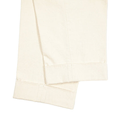 BERWICH “CHIAIA - GD” コットン100%デニム ワンタックパンツ / デニスラ オフホワイト(ecru denim) 50 | GUARDAROBA MILANO OFFICIAL STORE