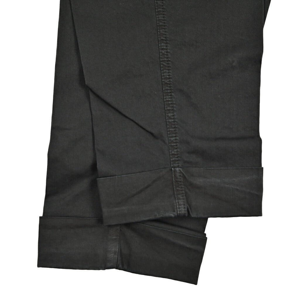 BERWICH "CHIAIA - GD" ストレッチコットン ワンタックヘリンボーンパンツ (製品染め)｜424676 - 46｜GUARDAROBA MILANO OFFICIAL STORE