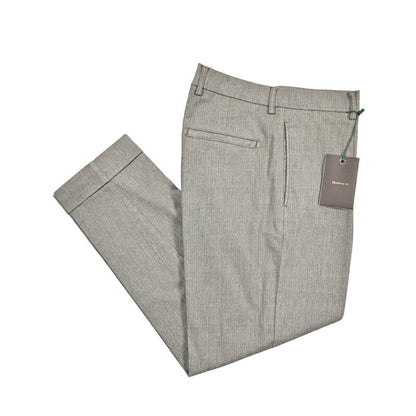 BERWICH "CHIAIA GD" ストレッチコットン ワンタックパンツ｜425400 - 46｜GUARDAROBA MILANO OFFICIAL STORE