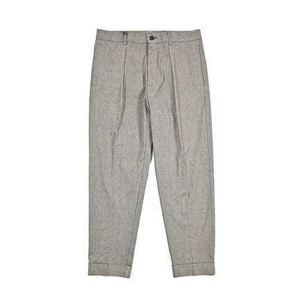 BERWICH "CHIAIA GD" ストレッチコットン ワンタックパンツ｜425400 - 46｜GUARDAROBA MILANO OFFICIAL STORE