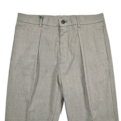 BERWICH "CHIAIA GD" ストレッチコットン ワンタックパンツ｜425400 - 46｜GUARDAROBA MILANO OFFICIAL STORE
