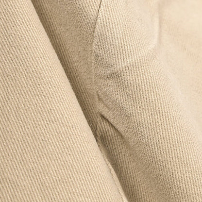 BERWICH “CHIAIA - GD” ストレッチコットンチノ ワンタックパンツ ベージュ(beige208) 48 | GUARDAROBA MILANO OFFICIAL STORE