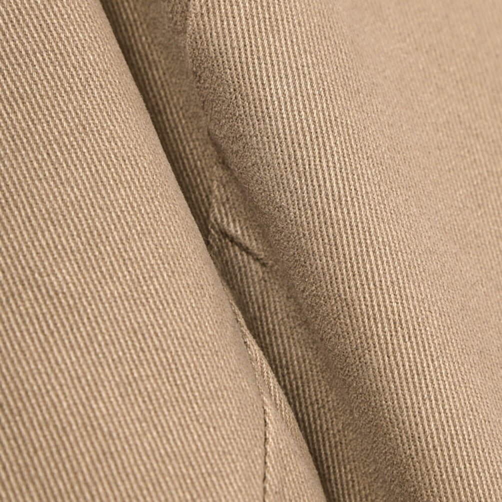 BERWICH “CHIAIA - GD” ストレッチコットンチノ ワンタックパンツ ブラウン(noce724) 46 | GUARDAROBA MILANO OFFICIAL STORE