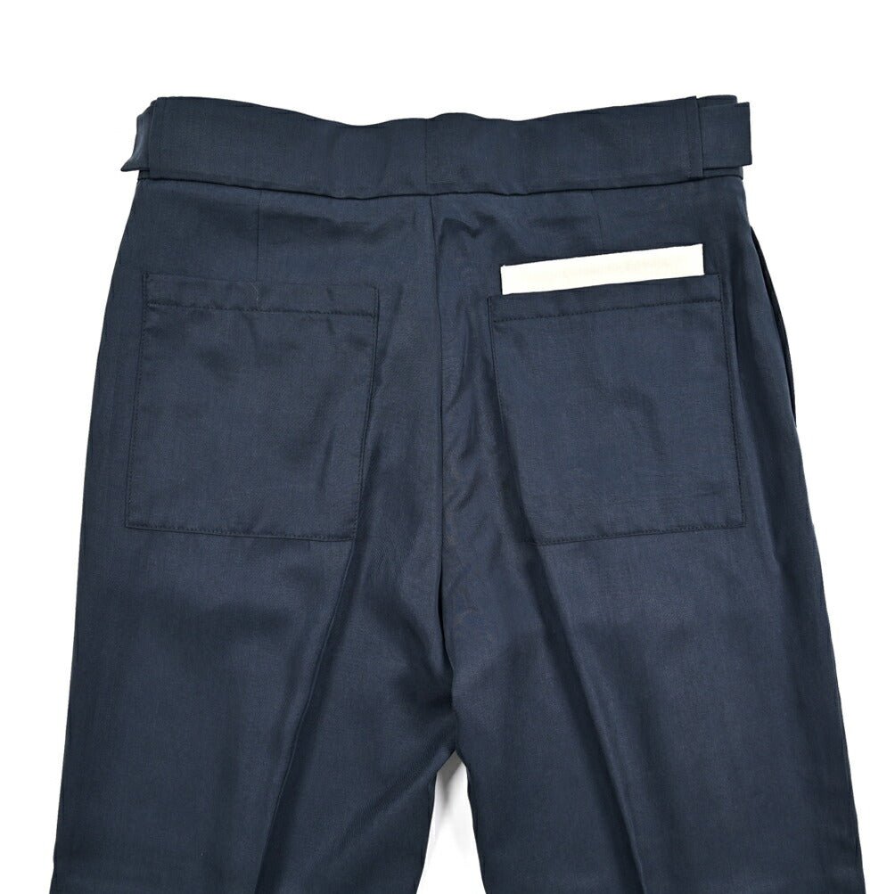 BERWICH "CHIAIA JOGGER" リヨセル100% ベルトレスイージーパンツ｜425404 - 46｜GUARDAROBA MILANO OFFICIAL STORE