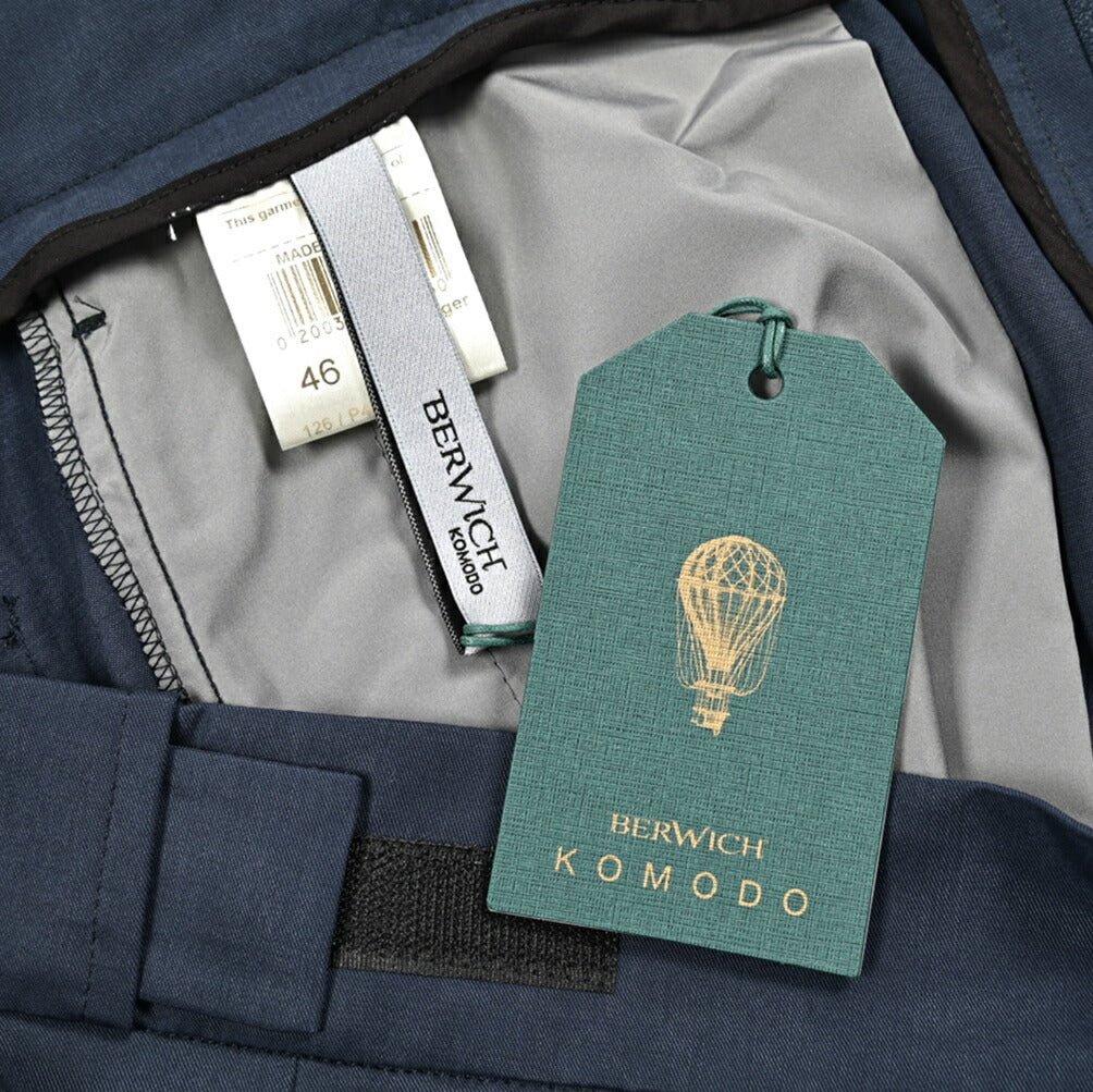 BERWICH "CHIAIA JOGGER" リヨセル100% ベルトレスイージーパンツ｜425404 - 46｜GUARDAROBA MILANO OFFICIAL STORE