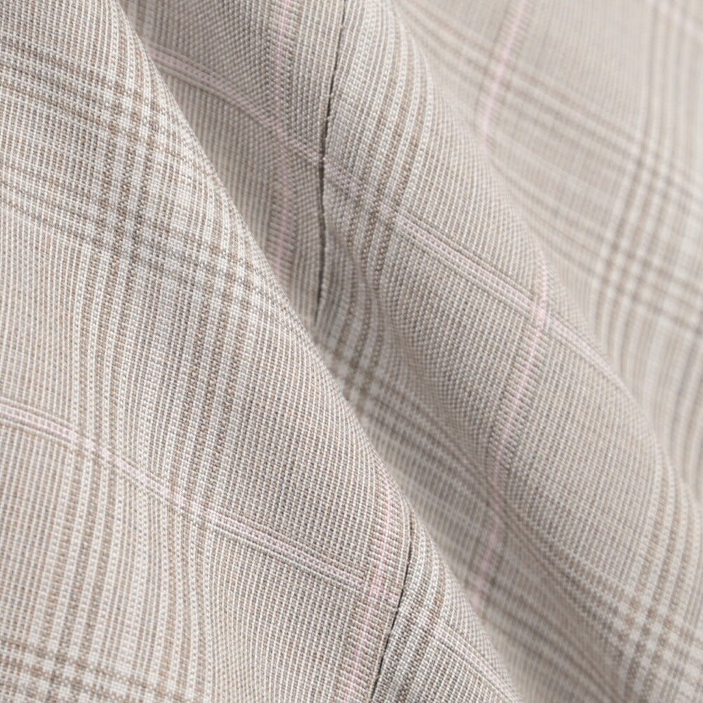 BERWICH “CHIAIA LONG” ヴァージンウール100% ワンタックスラックス グレー(lt rose) 46 | GUARDAROBA MILANO OFFICIAL STORE