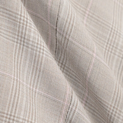 BERWICH “CHIAIA LONG” ヴァージンウール100% ワンタックスラックス グレー(lt rose) 46 | GUARDAROBA MILANO OFFICIAL STORE
