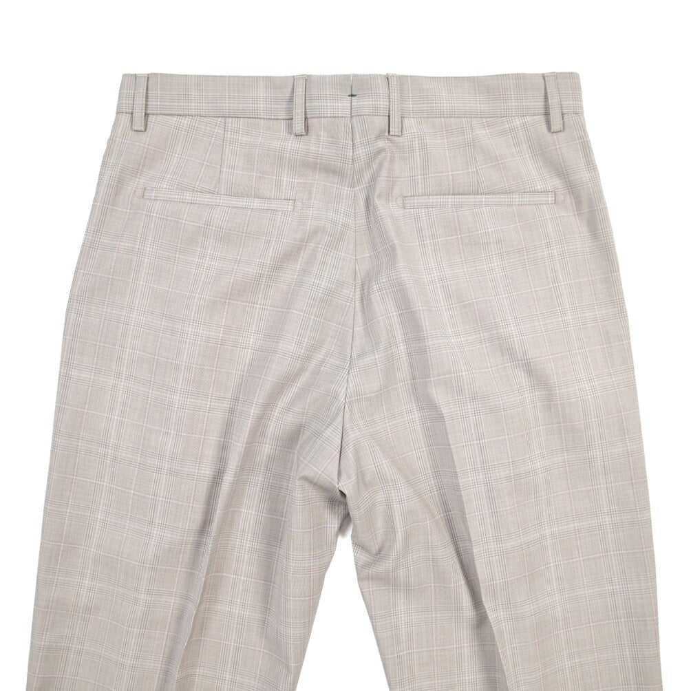 BERWICH “CHIAIA LONG” ヴァージンウール100% ワンタックスラックス グレー(lt rose) 46 | GUARDAROBA MILANO OFFICIAL STORE