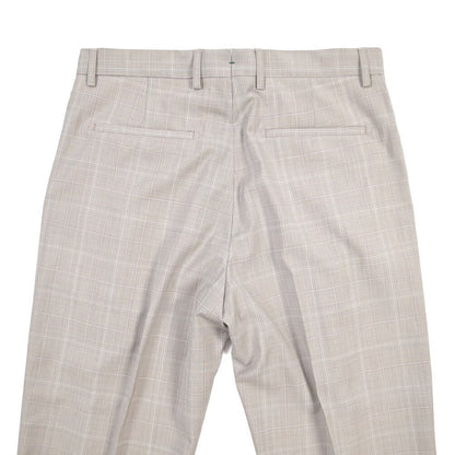 BERWICH “CHIAIA LONG” ヴァージンウール100% ワンタックスラックス グレー(lt rose) 46 | GUARDAROBA MILANO OFFICIAL STORE