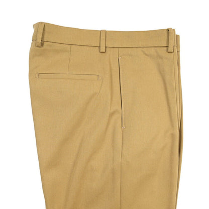 BERWICH “CHIAIA LONG” コットン100% ワンタックチノパンツ ライトブラウン(desert) 48 | GUARDAROBA MILANO OFFICIAL STORE