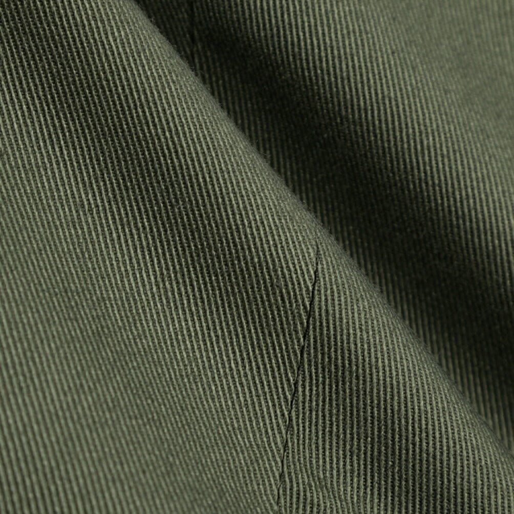 BERWICH “CHIAIA LONG 1P” ストレッチコットン ワンタックチノパンツ カーキグリーン(army) 50 | GUARDAROBA MILANO OFFICIAL STORE