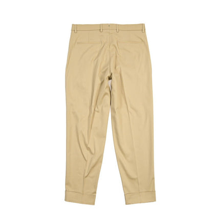 BERWICH “CHIAIA LONG 1P” ストレッチコットン ワンタックチノパンツ ベージュ(beige) 44 | GUARDAROBA MILANO OFFICIAL STORE
