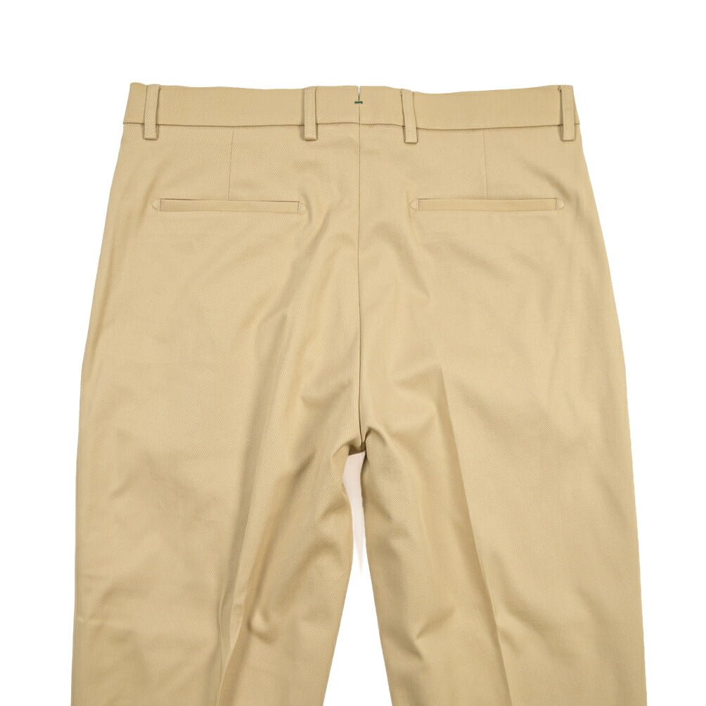 BERWICH “CHIAIA LONG 1P” ストレッチコットン ワンタックチノパンツ ベージュ(beige) 44 | GUARDAROBA MILANO OFFICIAL STORE