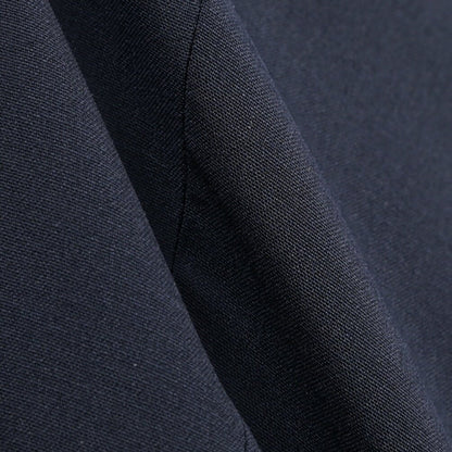 BERWICH “CHIAIA LONG” 高機能ストレッチウール ワンタックスラックス ネイビー(navy) 46 | GUARDAROBA MILANO OFFICIAL STORE