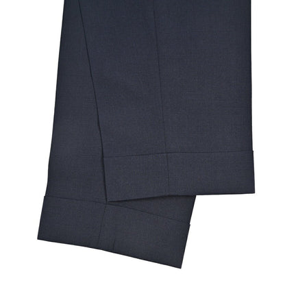 BERWICH “CHIAIA LONG” 高機能ストレッチウール ワンタックスラックス ネイビー(navy) 46 | GUARDAROBA MILANO OFFICIAL STORE