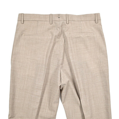 BERWICH “CHIAIA LONG” 高機能ストレッチウール ワンタックスラックス グレージュ(desert) 52 | GUARDAROBA MILANO OFFICIAL STORE