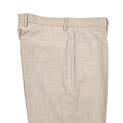 BERWICH “CHIAIA LONG” 高機能ストレッチウール ワンタックスラックス グレージュ(desert) 52 | GUARDAROBA MILANO OFFICIAL STORE