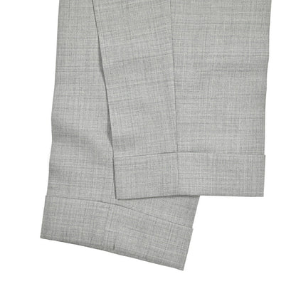 BERWICH “CHIAIA LONG” 高機能ストレッチウール ワンタックスラックス グレー(grey) 48 | GUARDAROBA MILANO OFFICIAL STORE