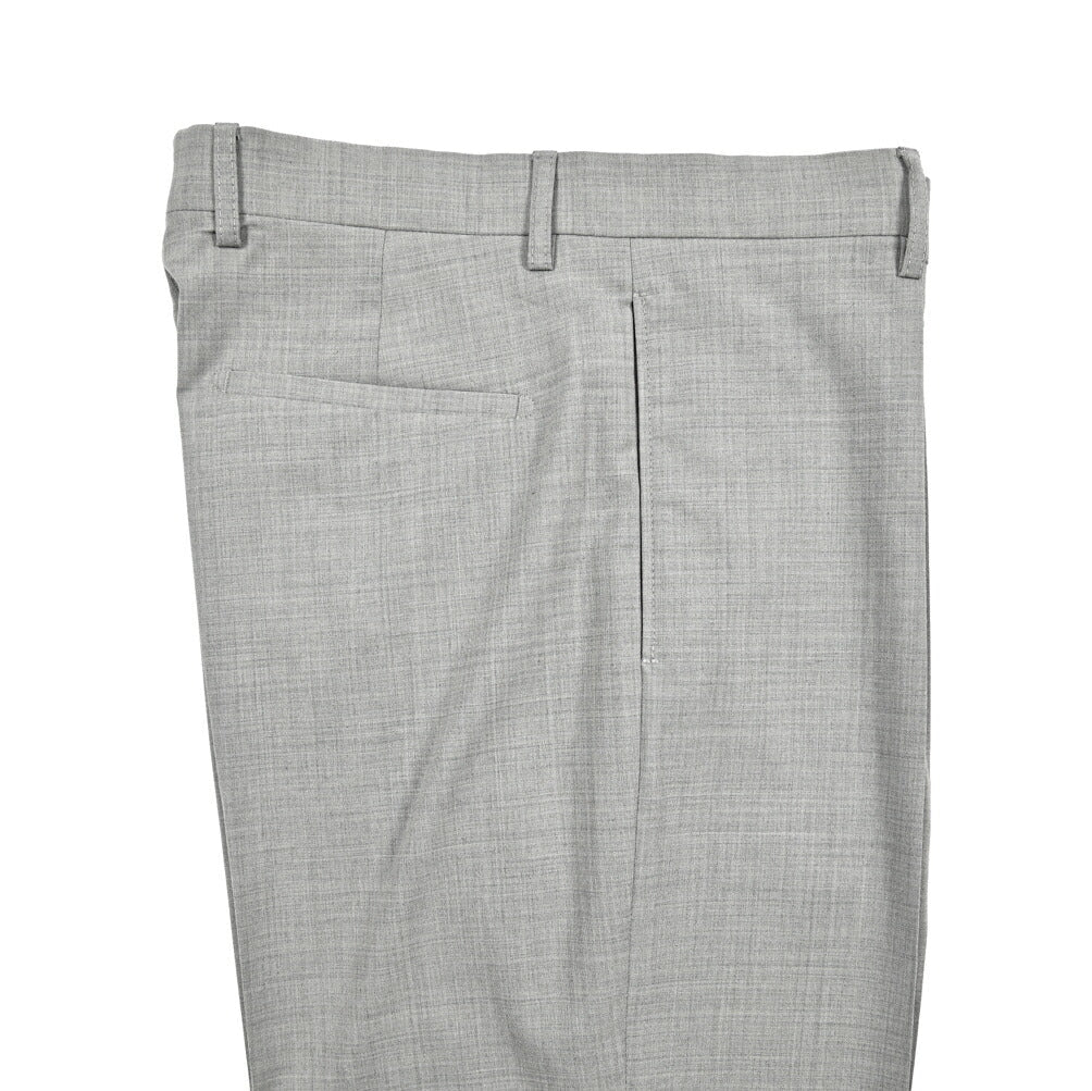 BERWICH “CHIAIA LONG” 高機能ストレッチウール ワンタックスラックス グレー(grey) 48 | GUARDAROBA MILANO OFFICIAL STORE