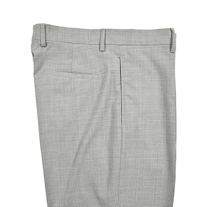 BERWICH “CHIAIA LONG” 高機能ストレッチウール ワンタックスラックス グレー(grey) 48 | GUARDAROBA MILANO OFFICIAL STORE