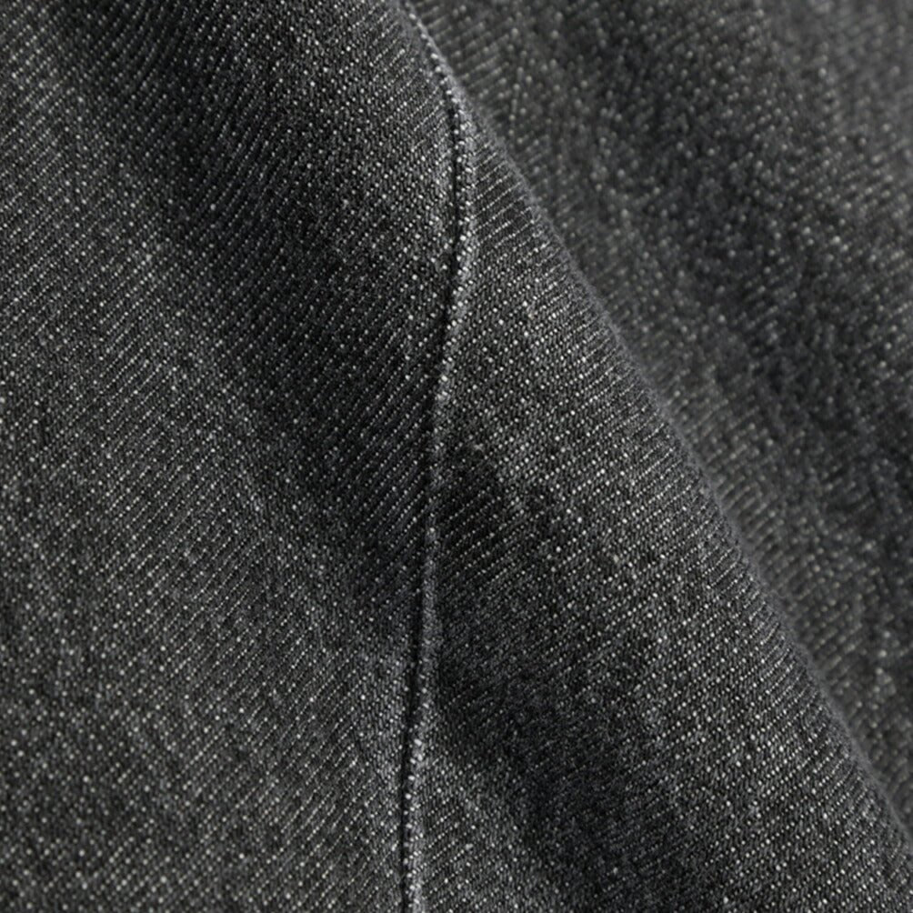 BERWICH “CHIAIA LONG-GD” コットン100%デニム ワンタックスラックス ブラック(black denim) 46 | GUARDAROBA MILANO OFFICIAL STORE