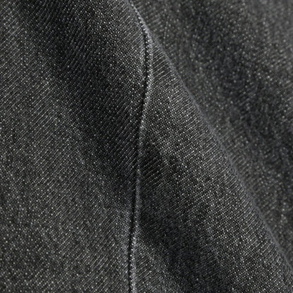 BERWICH “CHIAIA LONG-GD” コットン100%デニム ワンタックスラックス ブラック(black denim) 46 | GUARDAROBA MILANO OFFICIAL STORE