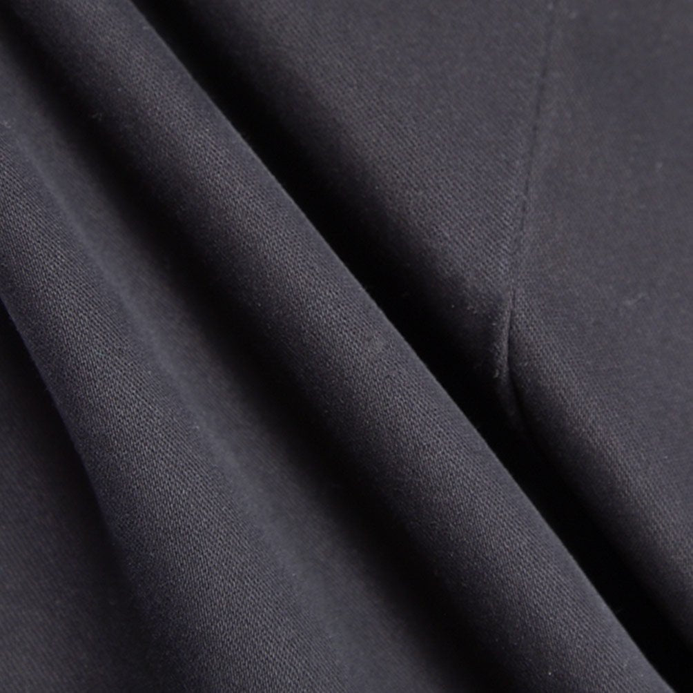 BERWICH “CHIAIA LONG-GD 1P” ストレッチコットン ワンタックチノパンツ ブラック(black) 46 | GUARDAROBA MILANO OFFICIAL STORE