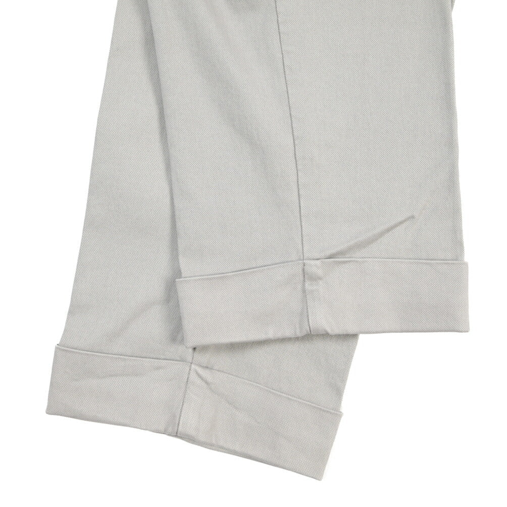 BERWICH “CHIAIA LONG - GD” リヨセル混コットン ワンタックストレッチパンツ グレー(conza701) 48 | GUARDAROBA MILANO OFFICIAL STORE