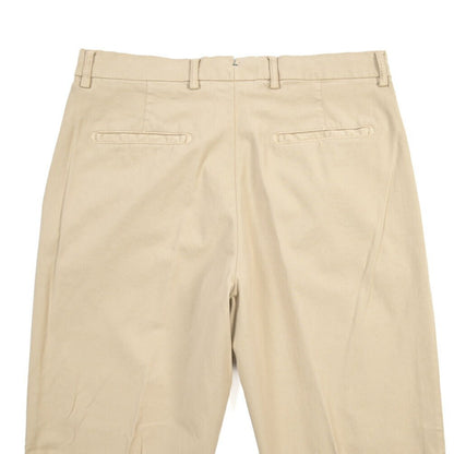 BERWICH “CHIAIA LONG - GD” リヨセル混コットン ワンタックストレッチパンツ ベージュ(beige208) 44 | GUARDAROBA MILANO OFFICIAL STORE