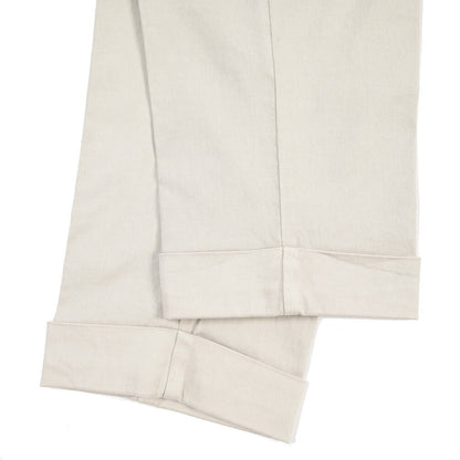 BERWICH “CHIAIA LONG - GD” リヨセル混コットン ワンタックストレッチパンツ ライトグレー(pomice008) 52 | GUARDAROBA MILANO OFFICIAL STORE