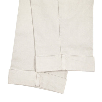 BERWICH “CHIAIA LONG - GD” ストレッチコットンチノ ワンタックパンツ グレージュ(pomice008) 50 | GUARDAROBA MILANO OFFICIAL STORE