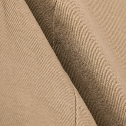 BERWICH “CHIAIA LONG-GD” ストレッチコットン ワンタックパンツ ブラウン(noce724) 50 | GUARDAROBA MILANO OFFICIAL STORE