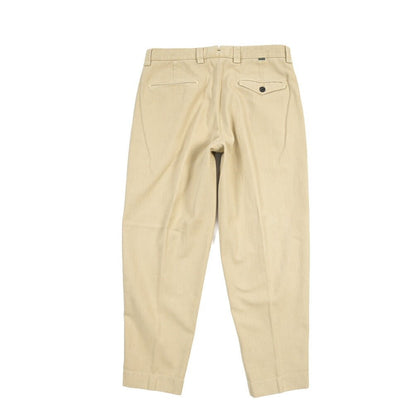 BERWICH “CHIAIAFF - GD” コットン100% ノータックチノパンツ ベージュ(old722) 48 | GUARDAROBA MILANO OFFICIAL STORE